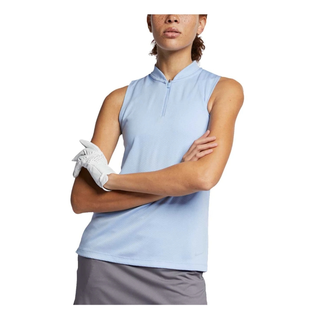 Blue Nike Drifit Golf Shirt